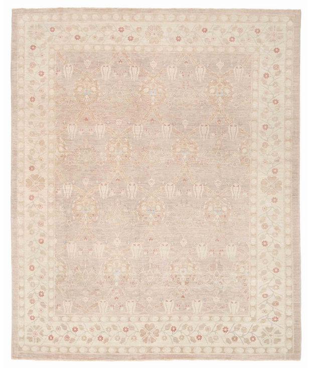 Hand Knotted Serenity Wool Rug 8'  2" x 9'  11" - No. AT55779