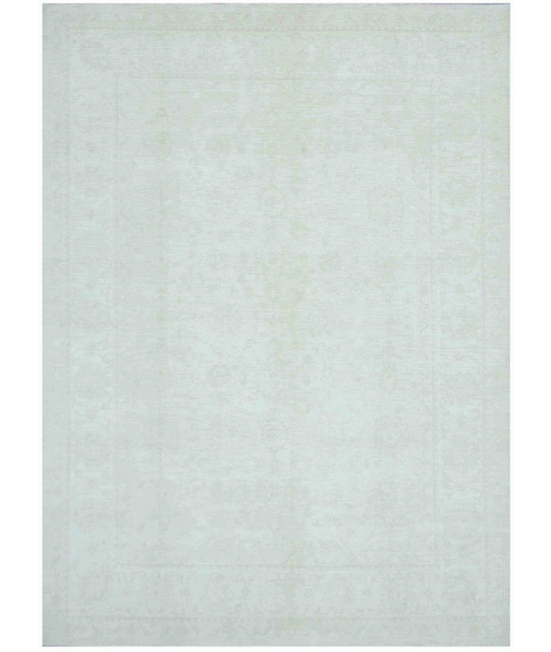 Hand Knotted Serenity Wool Rug 6'  7" x 10'  0" - No. AT41847