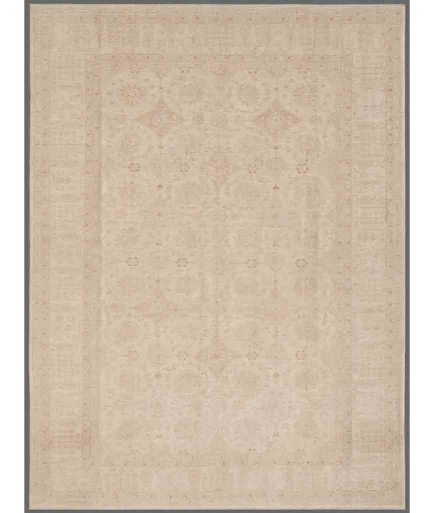 Hand Knotted Serenity Wool Rug 8'  11" x 11'  9" - No. AT66255
