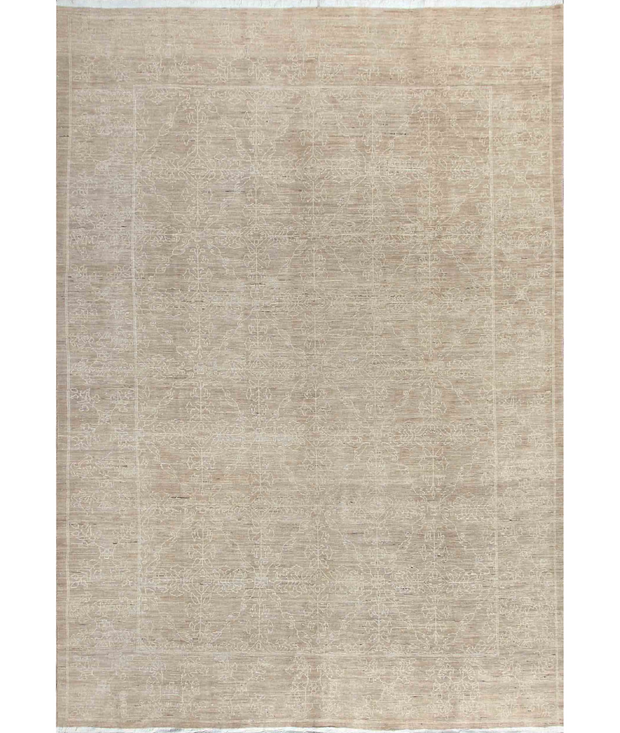 Hand Knotted Serenity Wool Rug 8'  9" x 12'  6" - No. AT27765