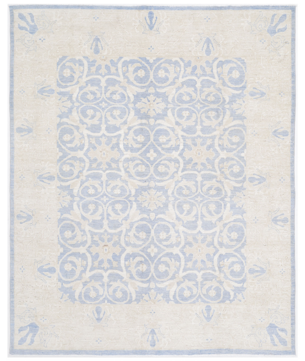 Hand Knotted Serenity Wool Rug 7'  11" x 9'  8" - No. AT20569
