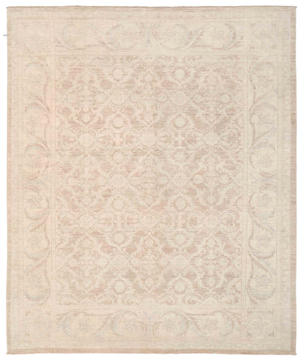 Hand Knotted Serenity Wool Rug 8'  0" x 9'  6" - No. AT91950