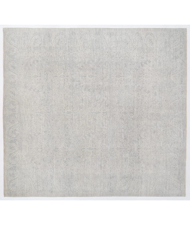 Hand Knotted Serenity Wool Rug 8'  4" x 8'  11" - No. AT79871