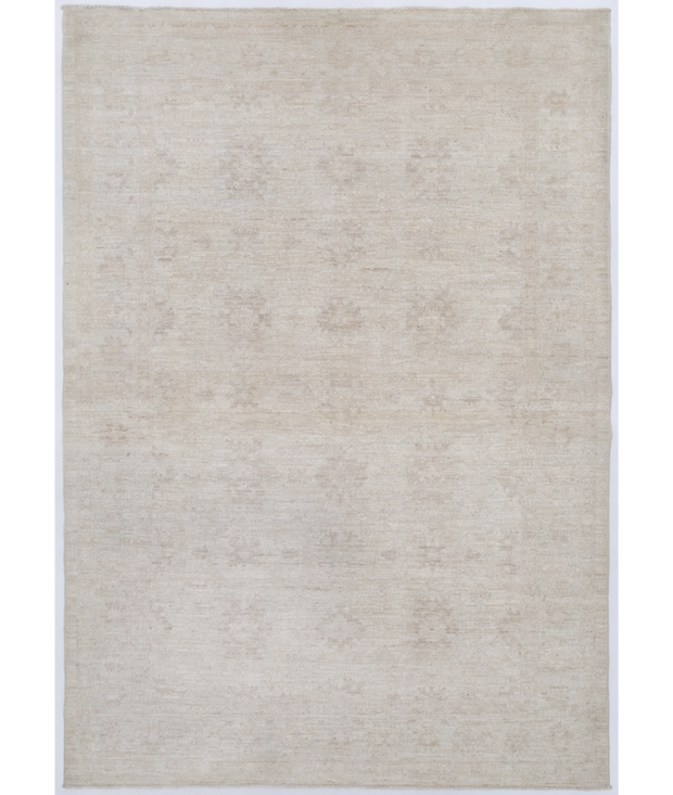Hand Knotted Serenity Wool Rug 4'  1" x 5'  9" - No. AT26282