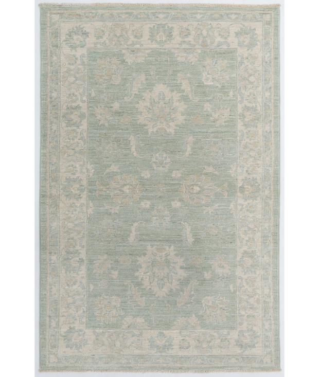 Hand Knotted Serenity Wool Rug 3'  2" x 4'  8" - No. AT74773