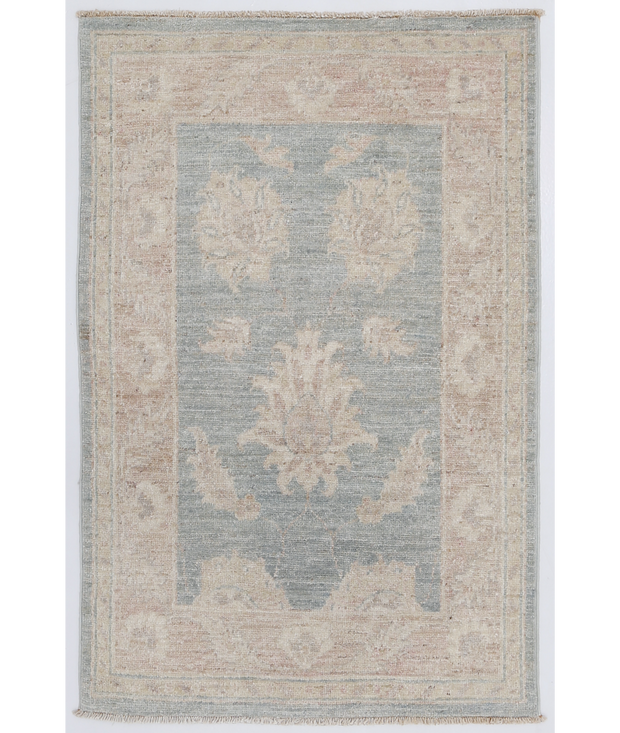 Hand Knotted Serenity Wool Rug 2'  1" x 3'  3" - No. AT92712