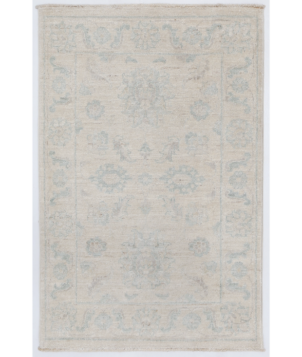 Hand Knotted Serenity Wool Rug 2'  1" x 3'  1" - No. AT17252