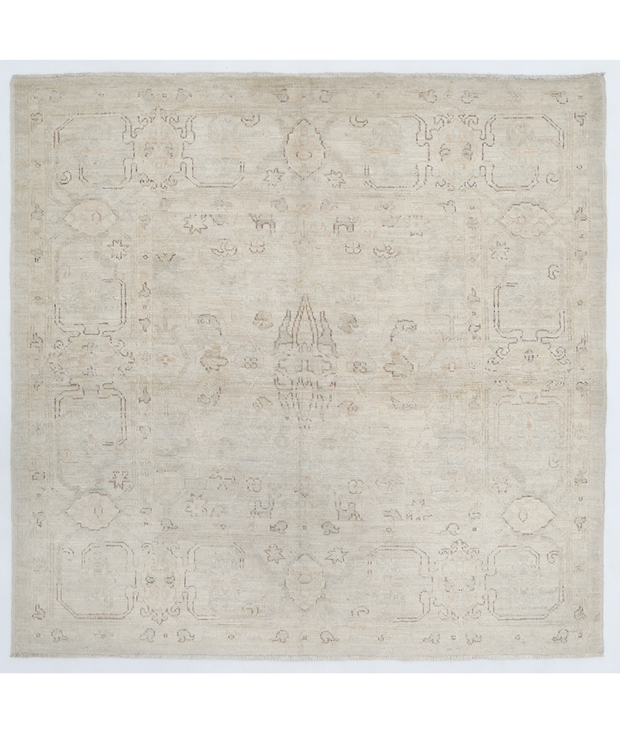 Hand Knotted Serenity Wool Rug 3'  10" x 4'  0" - No. AT74660