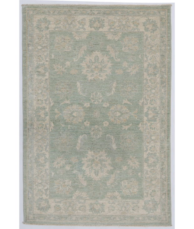 Hand Knotted Serenity Wool Rug 3'  3" x 4'  10" - No. AT56695