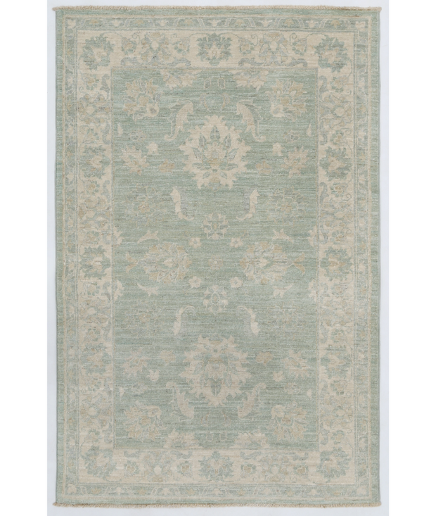 Hand Knotted Serenity Wool Rug 3'  1" x 4'  8" - No. AT22160