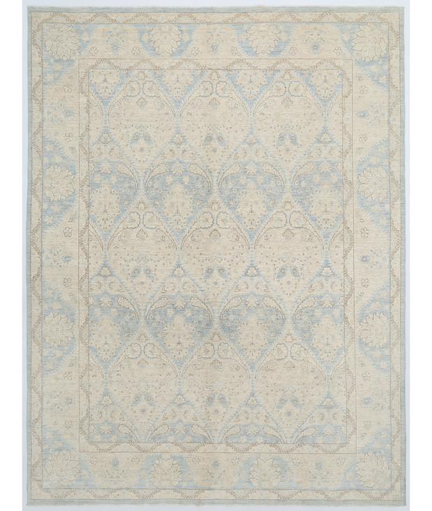 Hand Knotted Serenity Wool Rug 8'  3" x 10'  9" - No. AT79400