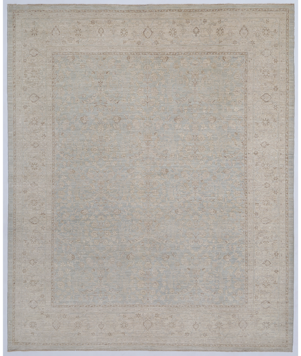 Hand Knotted Serenity Wool Rug 8'  0" x 9'  7" - No. AT23970