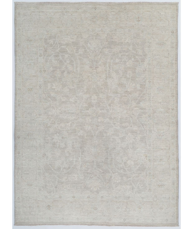 Hand Knotted Serenity Wool Rug 4'  9" x 6'  5" - No. AT33618