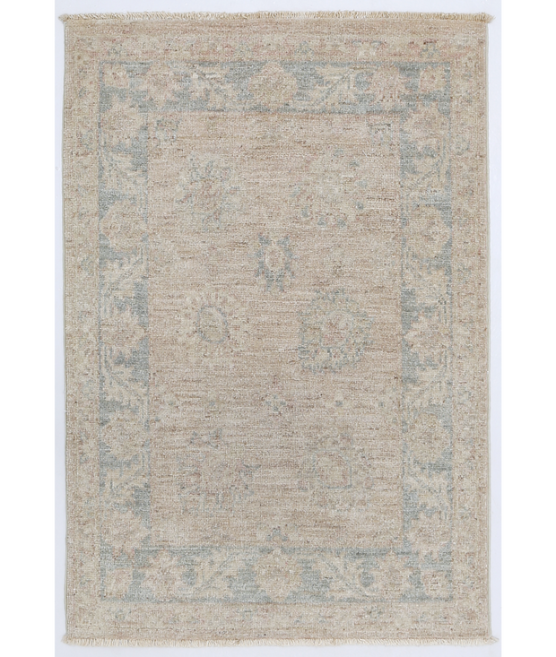 Hand Knotted Serenity Wool Rug 2'  1" x 3'  1" - No. AT38809