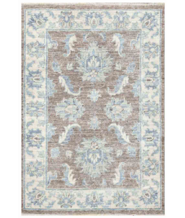 Hand Knotted Serenity Wool Rug 2'  2" x 3'  1" - No. AT68163