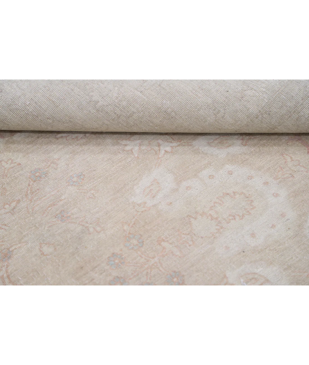 Brown Afghan Serenity Rug 6' 3" x 8' 6" Hand-Knotted | No. AT77625