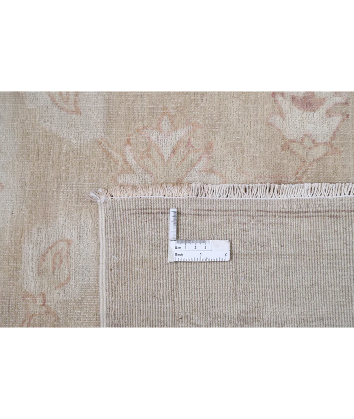 Brown Afghan Serenity Rug 6' 3" x 8' 6" Hand-Knotted | No. AT77625