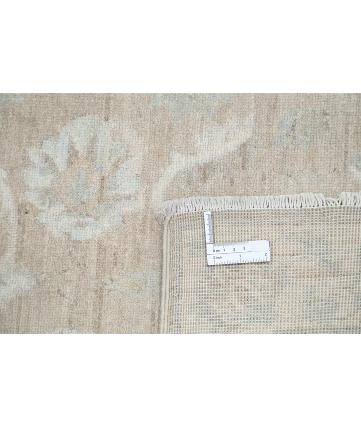 Brown Afghan Serenity Rug 2' 2" x 3' 4" Hand-Knotted | No. AT39157