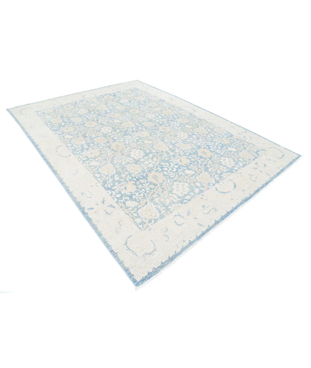 Hand Knotted Serenity Wool Rug 8' 0" x 10' 7" - No. AT52325
