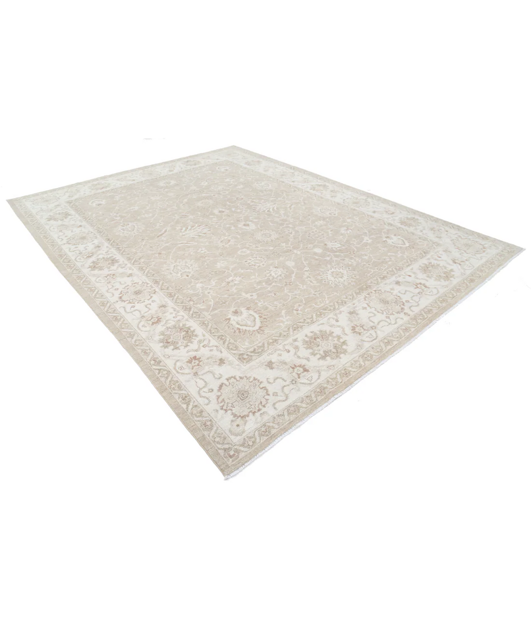 Hand Knotted Serenity Wool Rug 8' 9" x 11' 7" - No. AT550396