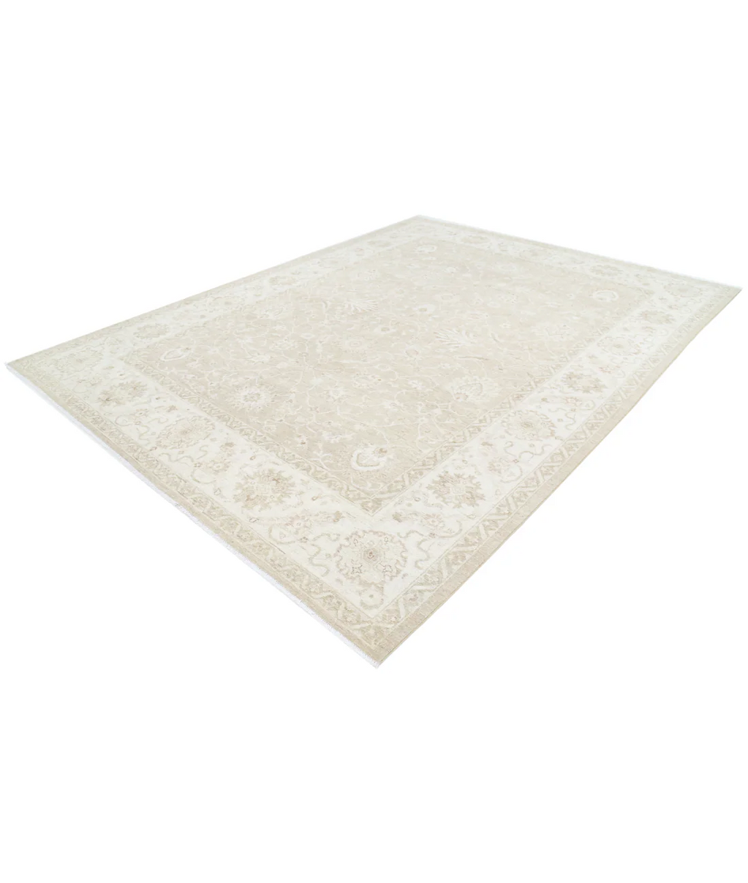 Hand Knotted Serenity Wool Rug 8' 9" x 11' 7" - No. AT550396