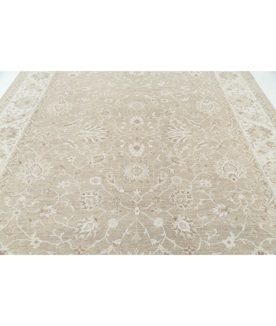 Hand Knotted Serenity Wool Rug 8' 9" x 11' 7" - No. AT550396