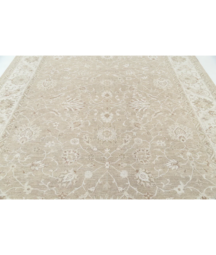 Hand Knotted Serenity Wool Rug 8' 9" x 11' 7" - No. AT550396