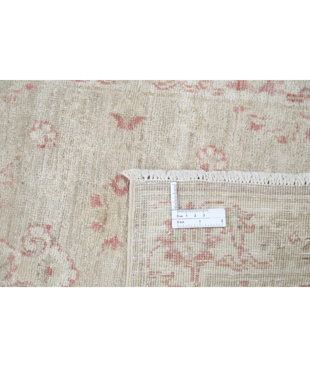 Beige Afghan Serenity Rug 2' 0" x 3' 1" Hand-Knotted | No. AT362160