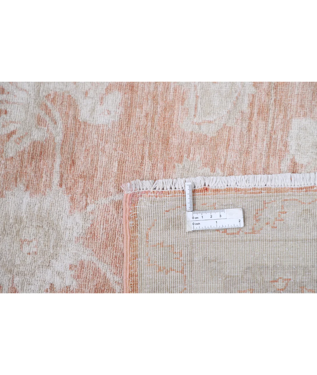 Red Afghan Serenity Rug 5' 9" x 9' 6" Hand-Knotted | No. AT56140