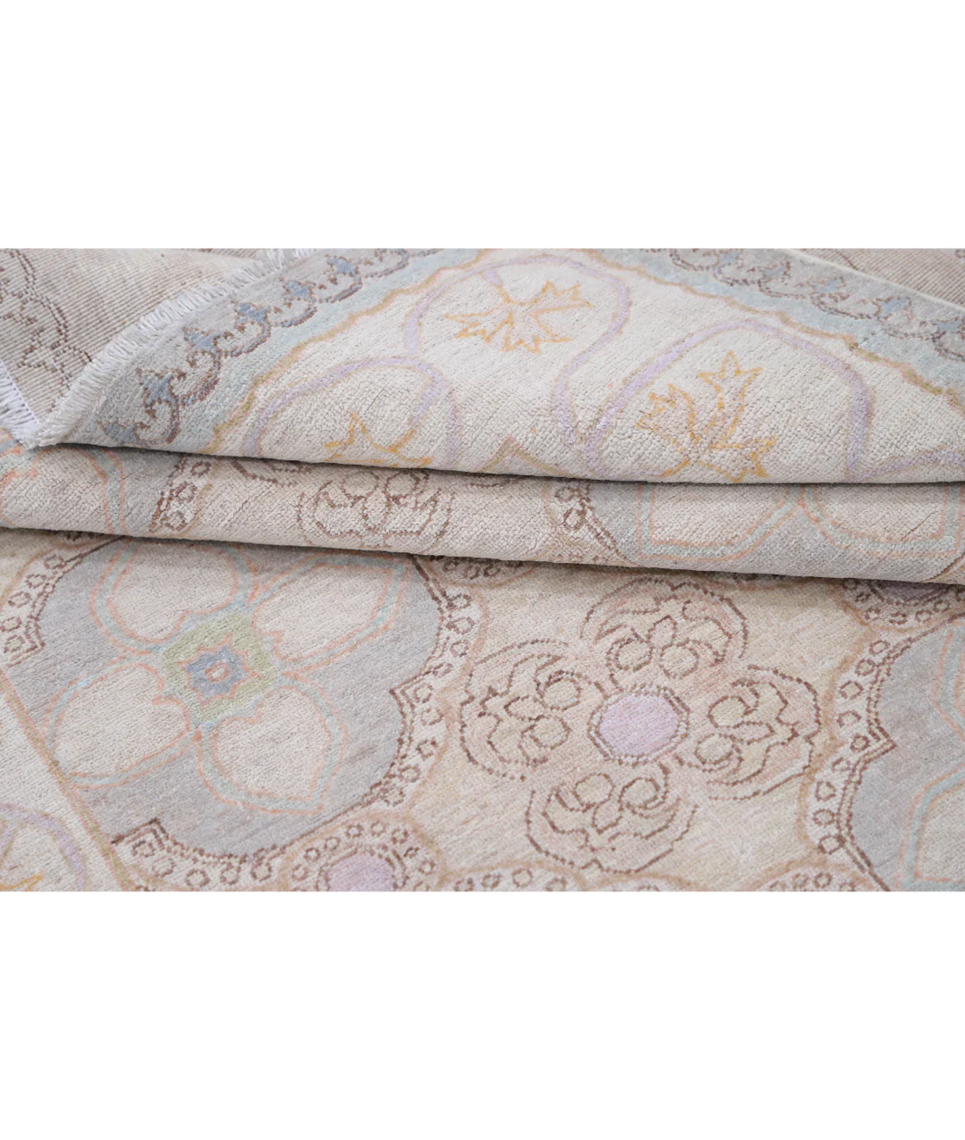 Hand Knotted Serenity Wool Rug 4' 9" x 6' 8" - No. AT16655