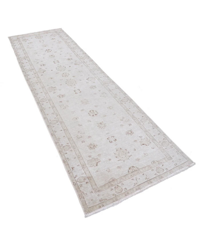 Hand Knotted Serenity Wool Rug 3' 1" x 10' 2" - No. AT84006