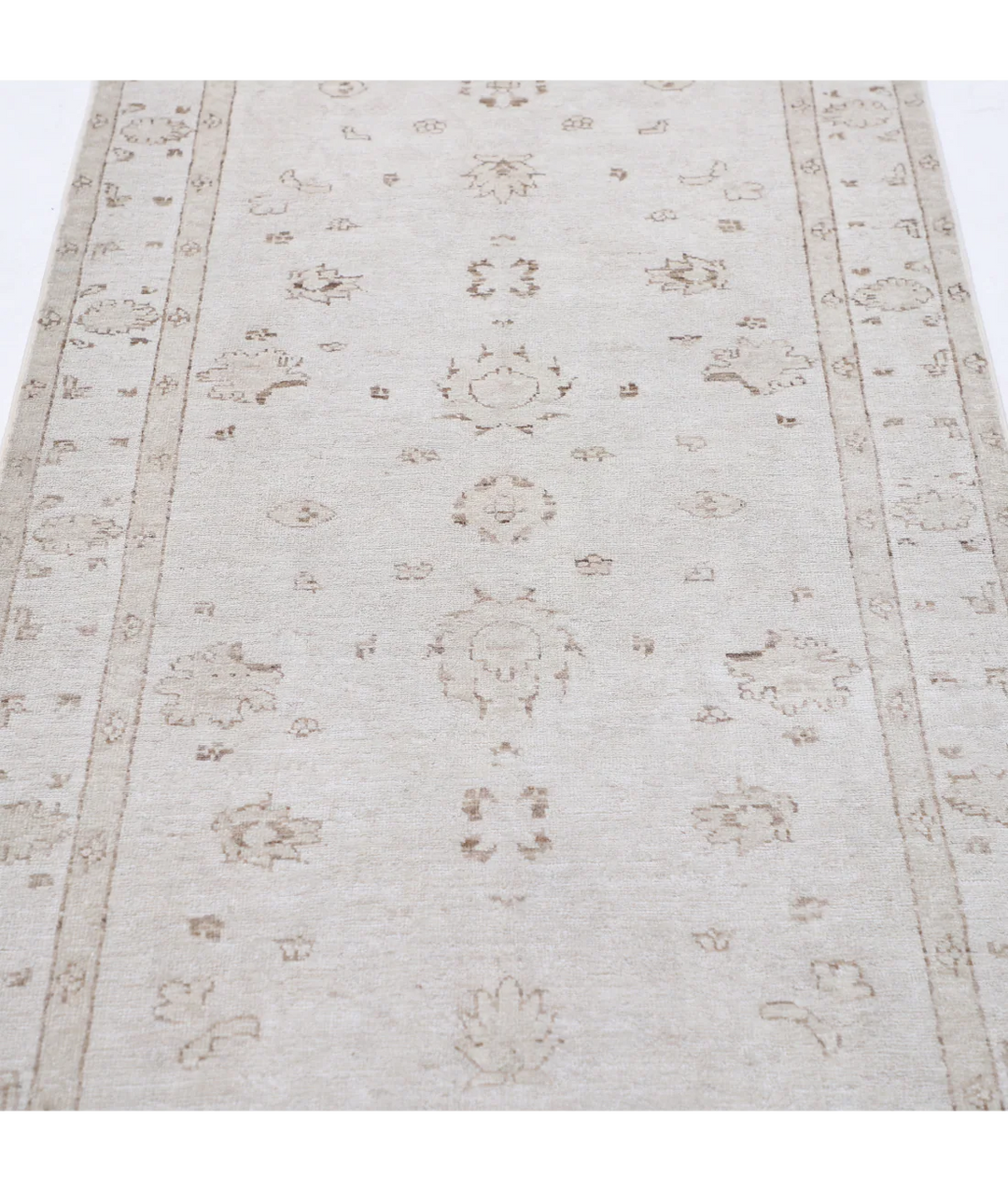 Hand Knotted Serenity Wool Rug 3' 1" x 10' 2" - No. AT84006