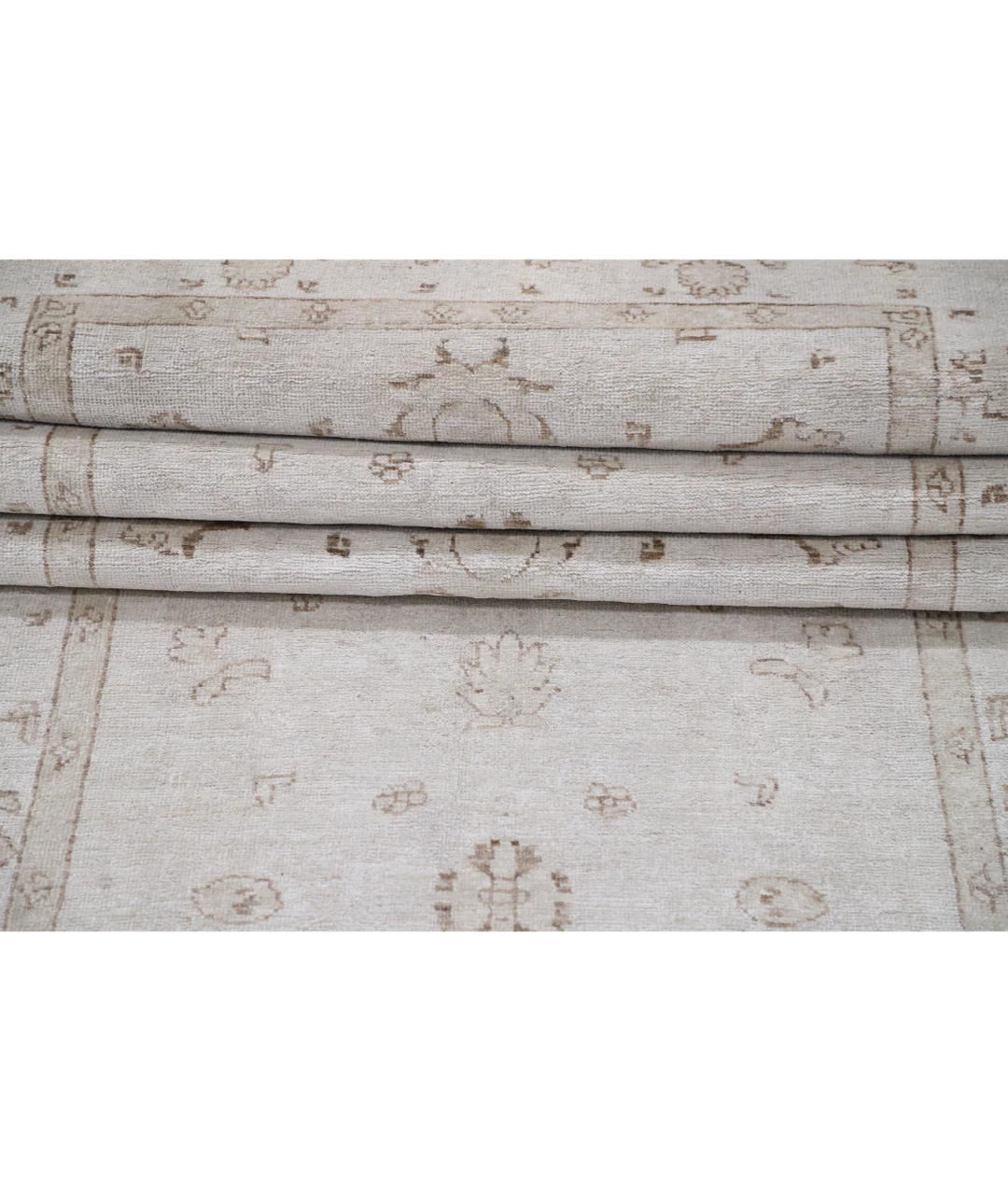 Hand Knotted Serenity Wool Rug 3' 1" x 10' 2" - No. AT84006