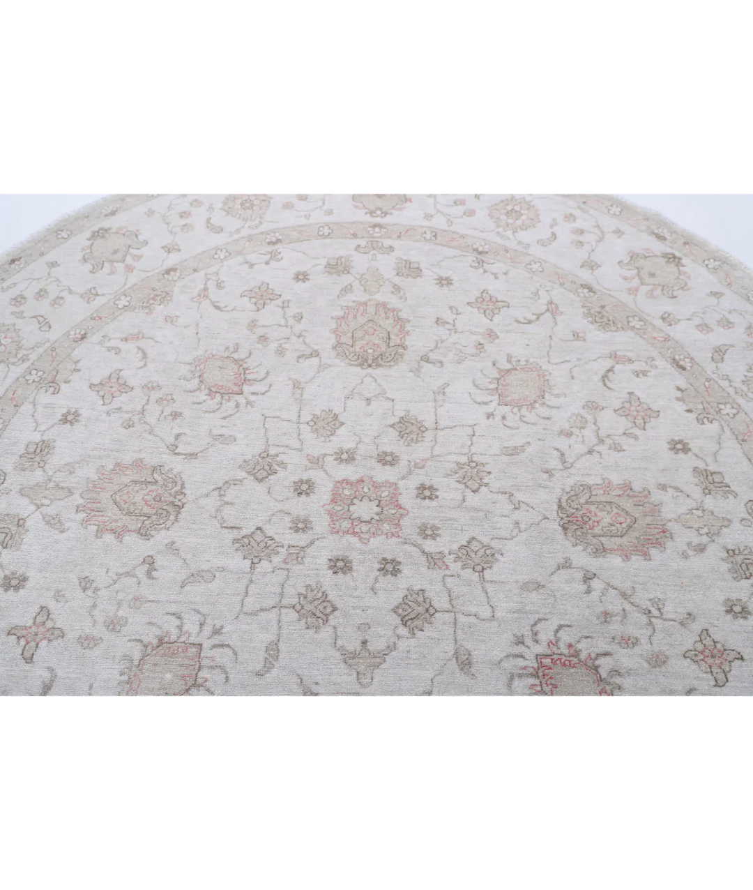 Hand Knotted Serenity Wool Rug 7' 9" x 8' 2" - No. AT95719