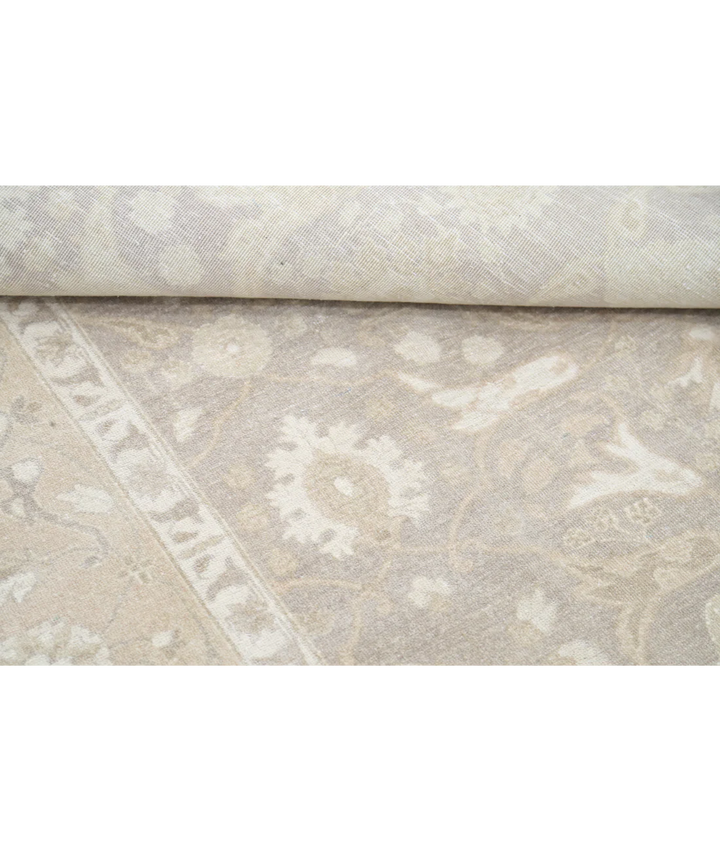 Brown Afghan Serenity Rug 8' 11" x 12' 3" Hand-Knotted | No. AT68065