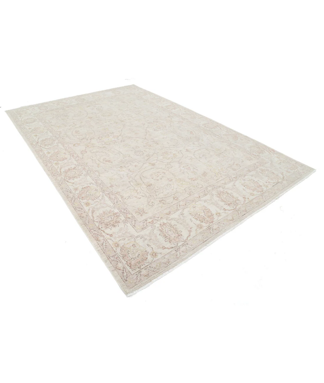 Hand Knotted Serenity Wool Rug 7' 8" x 11' 4" - No. AT99505
