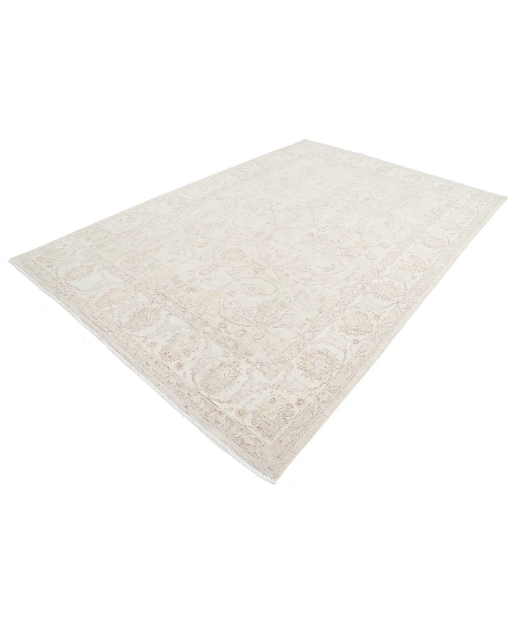 Hand Knotted Serenity Wool Rug 7' 8" x 11' 4" - No. AT99505