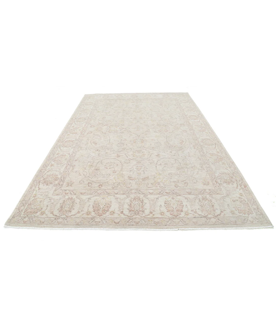 Hand Knotted Serenity Wool Rug 7' 8" x 11' 4" - No. AT99505