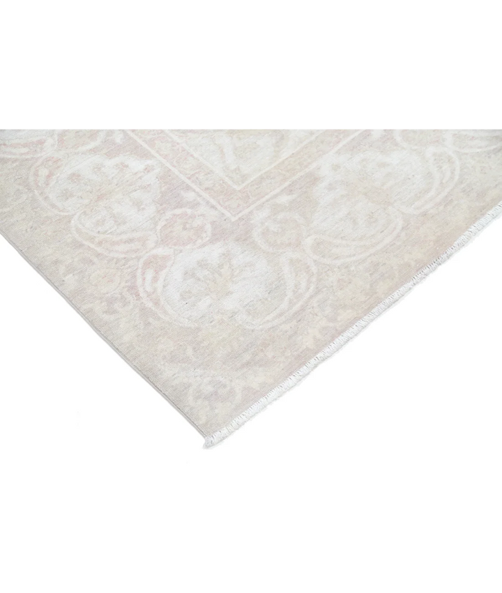 Brown Afghan Serenity Rug 8' 2" x 9' 9" Hand-Knotted | No. AT79395