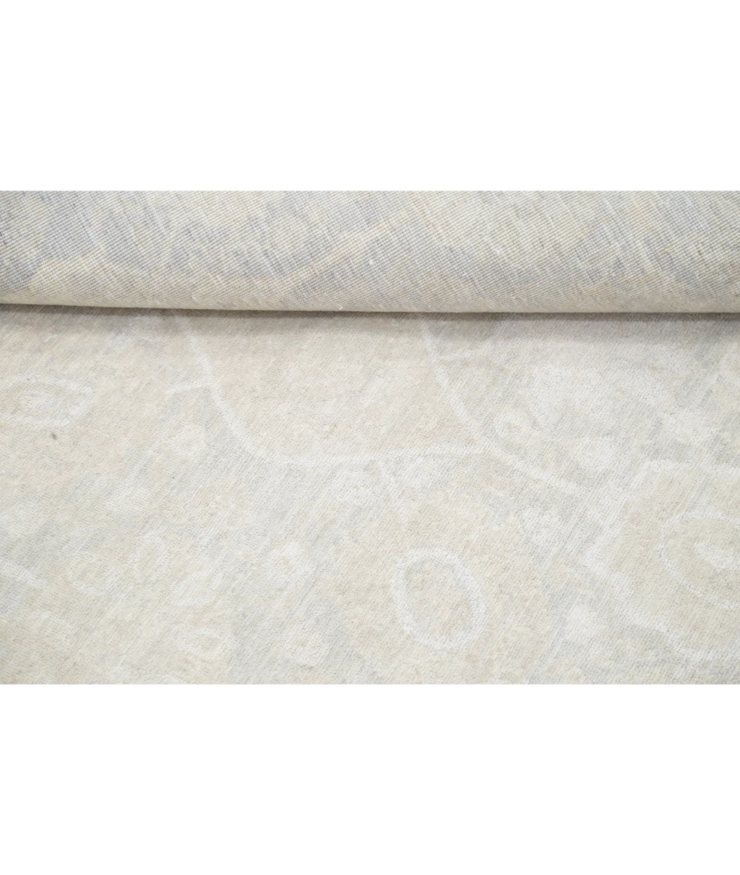 Brown Afghan Serenity Rug 6' 1" x 9' 0" Hand-Knotted | No. AT61224
