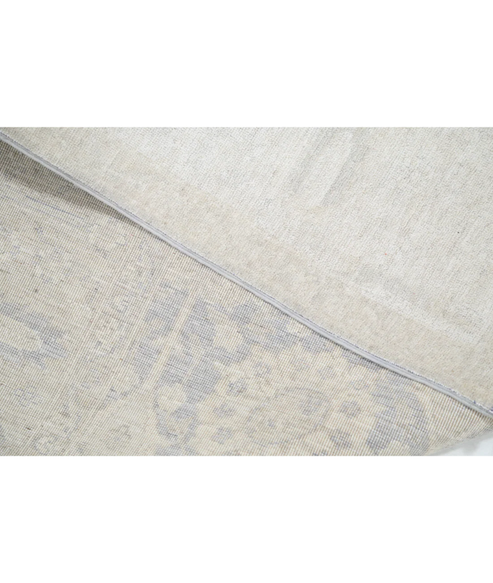 Brown Afghan Serenity Rug 6' 1" x 9' 0" Hand-Knotted | No. AT61224
