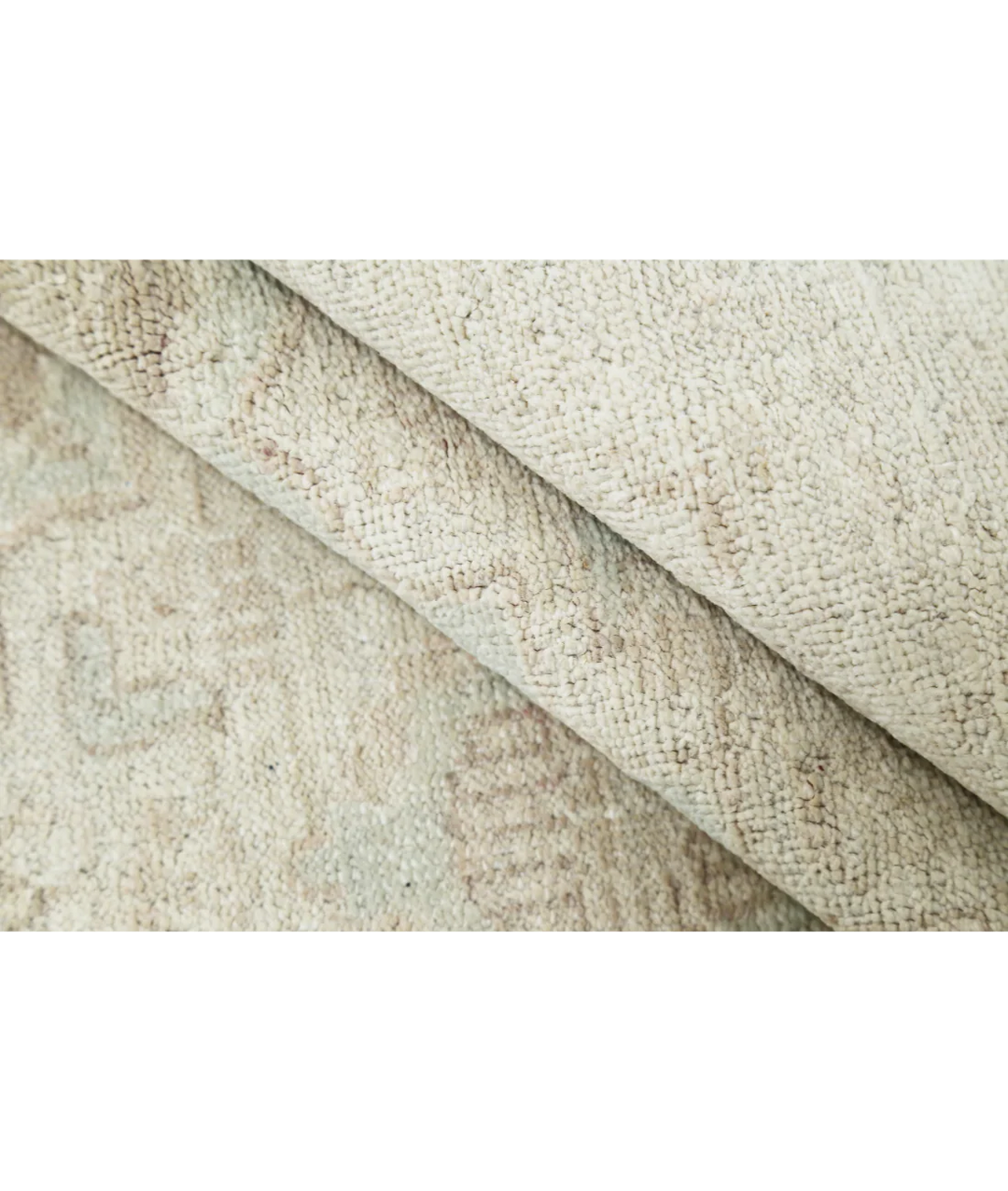 Brown Afghan Serenity Rug 8' 9" x 11' 4" Hand-Knotted | No. AT35022