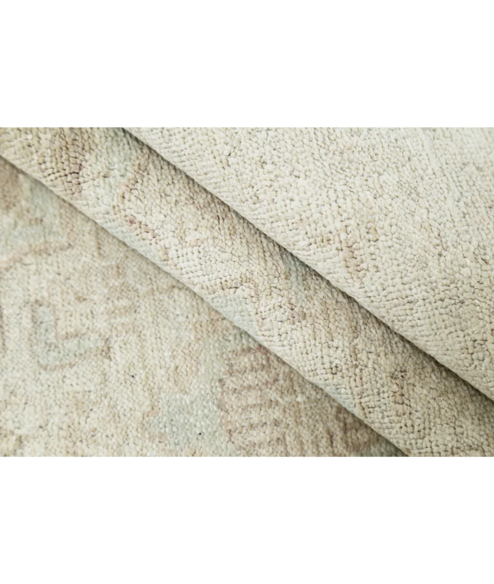 Brown Afghan Serenity Rug 8' 9" x 11' 4" Hand-Knotted | No. AT35022