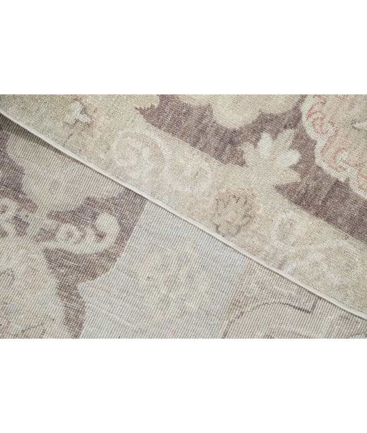 Beige Afghan Serenity Rug 10' 2" x 13' 10" Hand-Knotted | No. AT28910