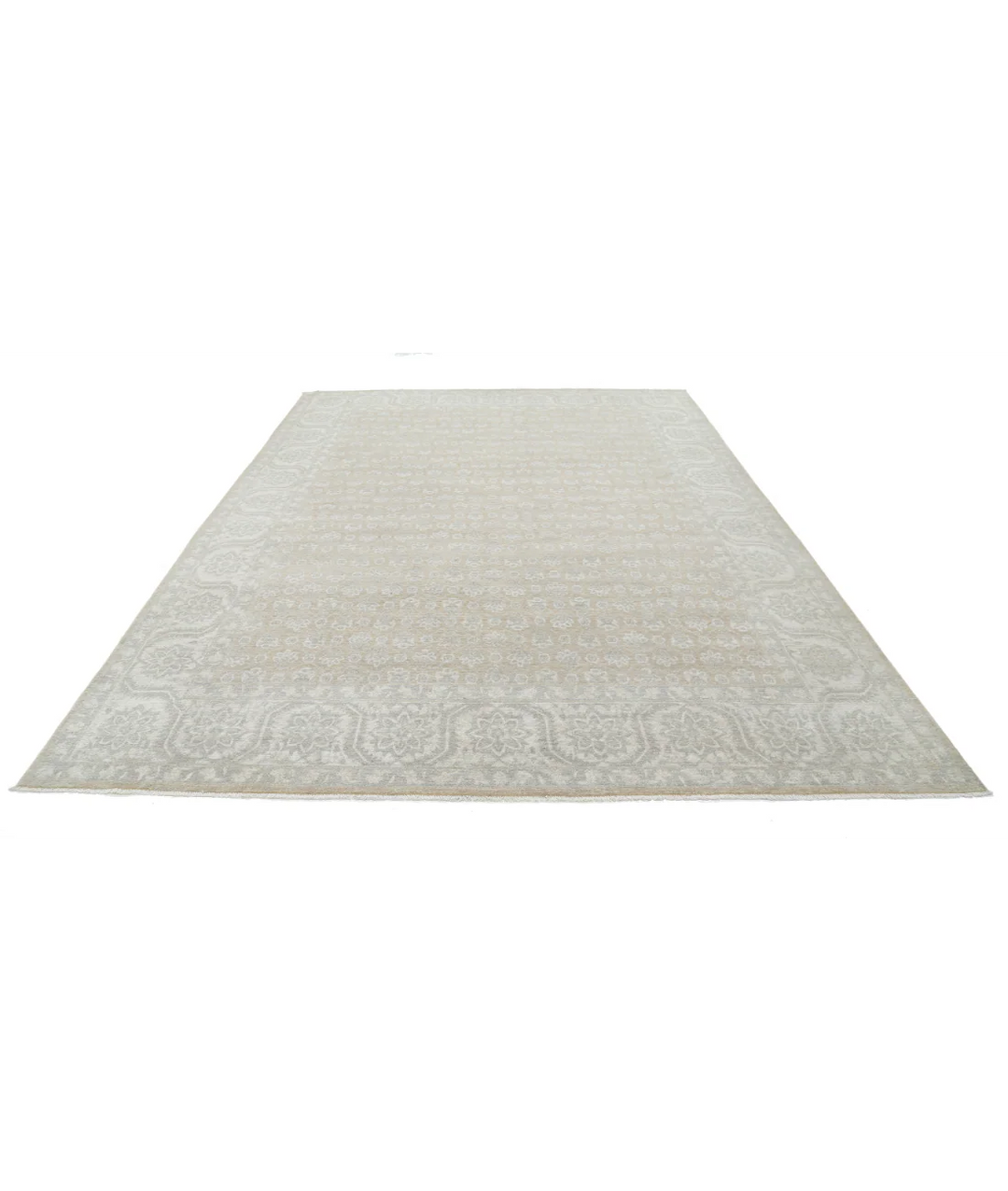 Hand Knotted Serenity Wool Rug 8' 10" x 12' 2" - No. AT591343