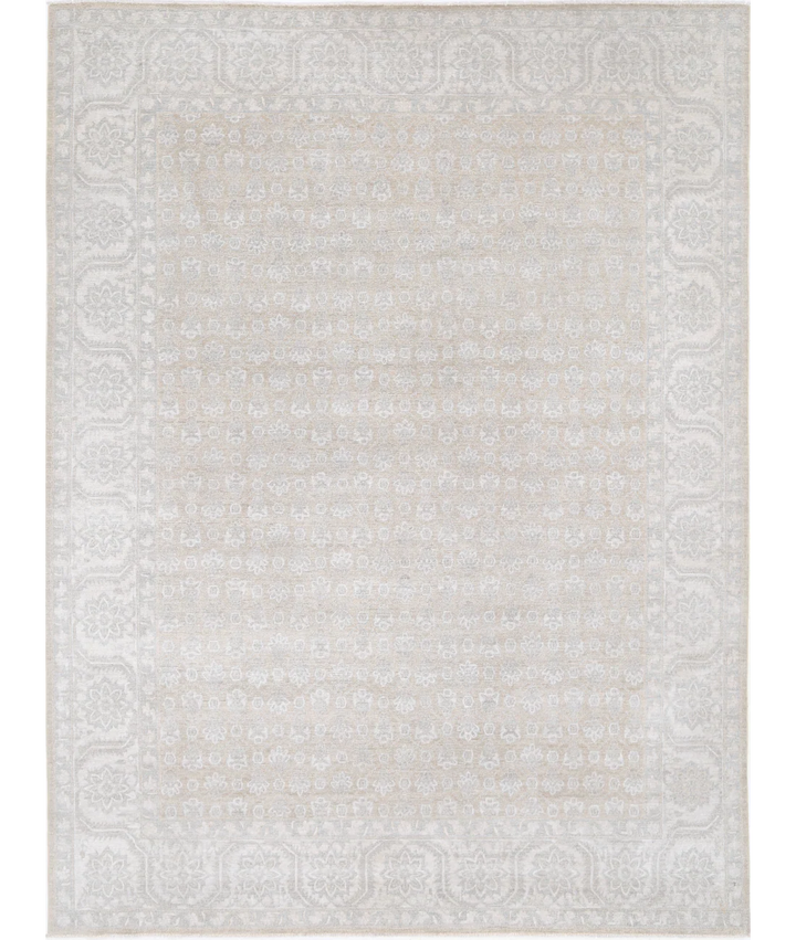 Hand Knotted Serenity Wool Rug 8' 10" x 12' 2" - No. AT591343