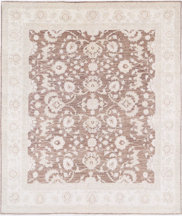 Hand Knotted Serenity Wool Rug 7' 11" x 9' 6" - No. AT343740