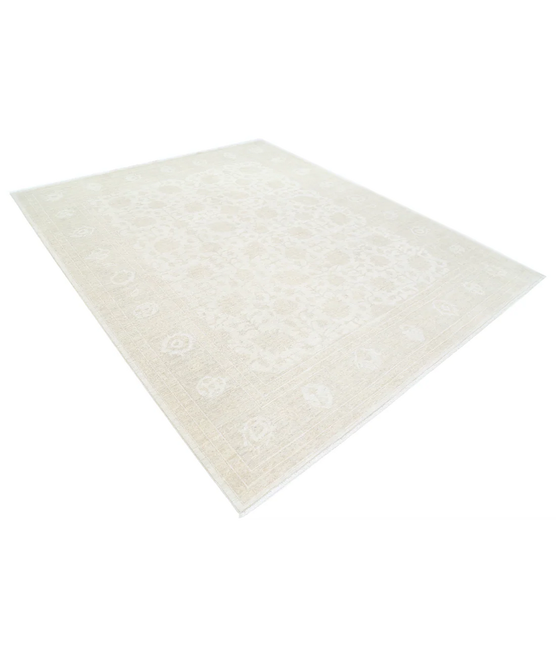 Hand Knotted Serenity Wool Rug 8' 1" x 9' 7" - No. AT81648