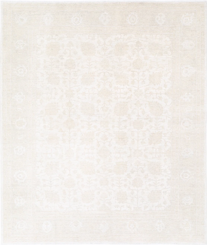 Hand Knotted Serenity Wool Rug 8' 1" x 9' 7" - No. AT81648