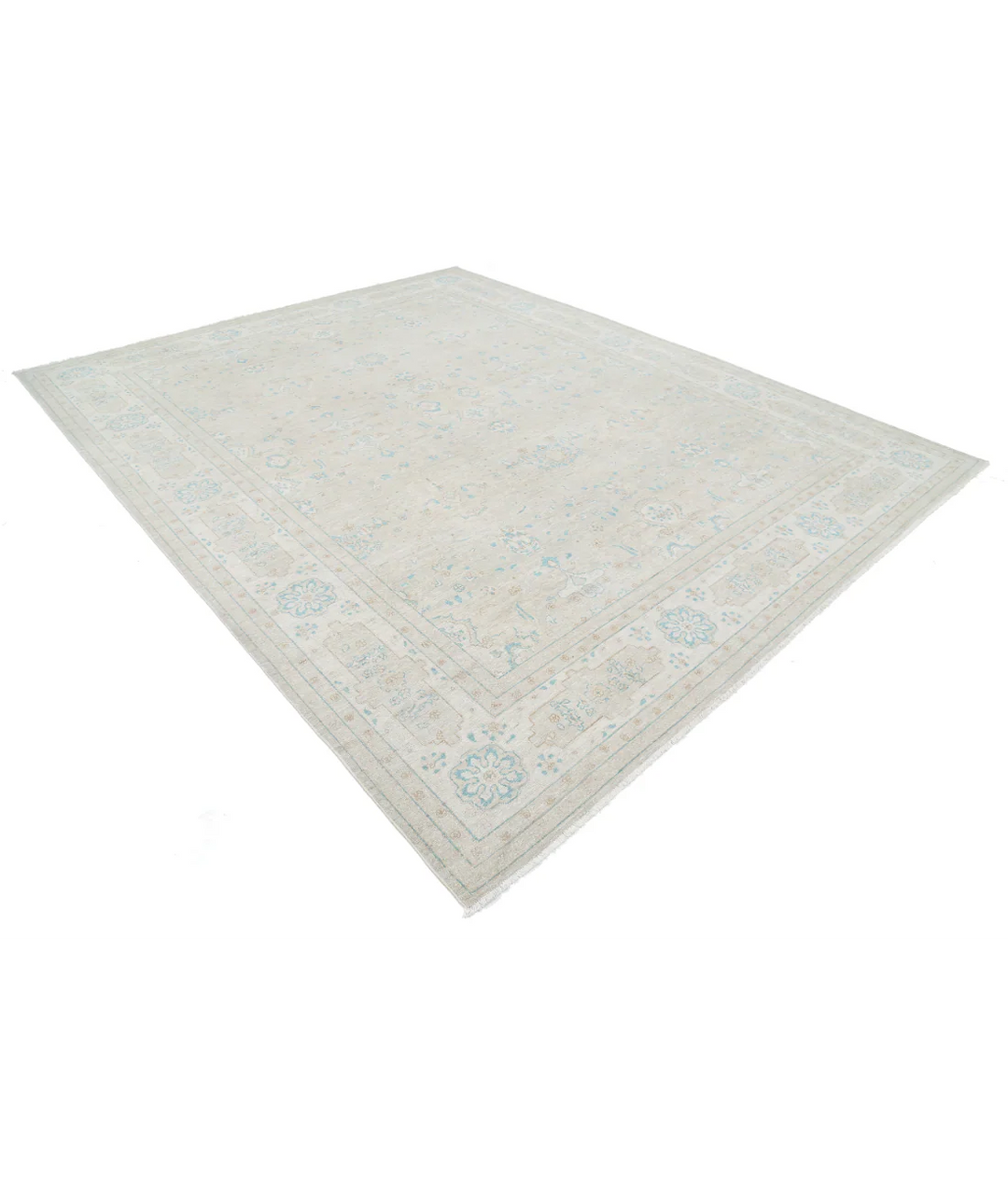 Hand Knotted Serenity Wool Rug 9' 1" x 11' 5" - No. AT420887